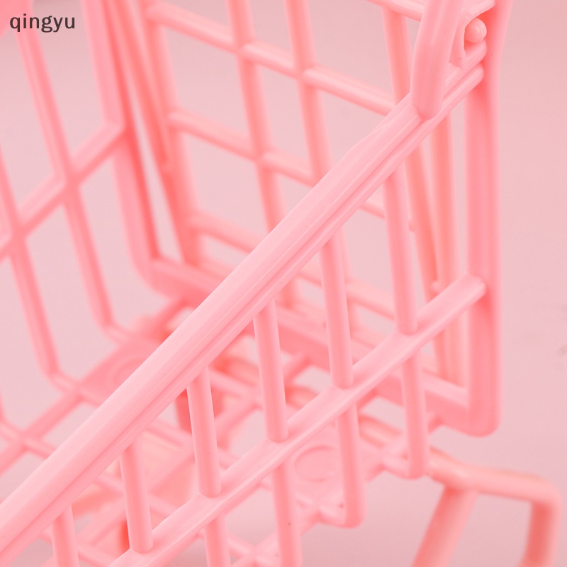 Mô Hình Xe Đẩy Mua Sắm Mini Trang Trí Nhà Búp Bê Tỉ Lệ 1: 12