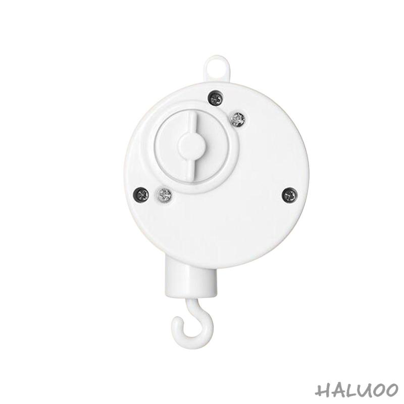 Hộp Nhạc Đồ Chơi Di Động Xoay Được Có Móc Xoay Treo Nôi Em Bé Sơ Sinh