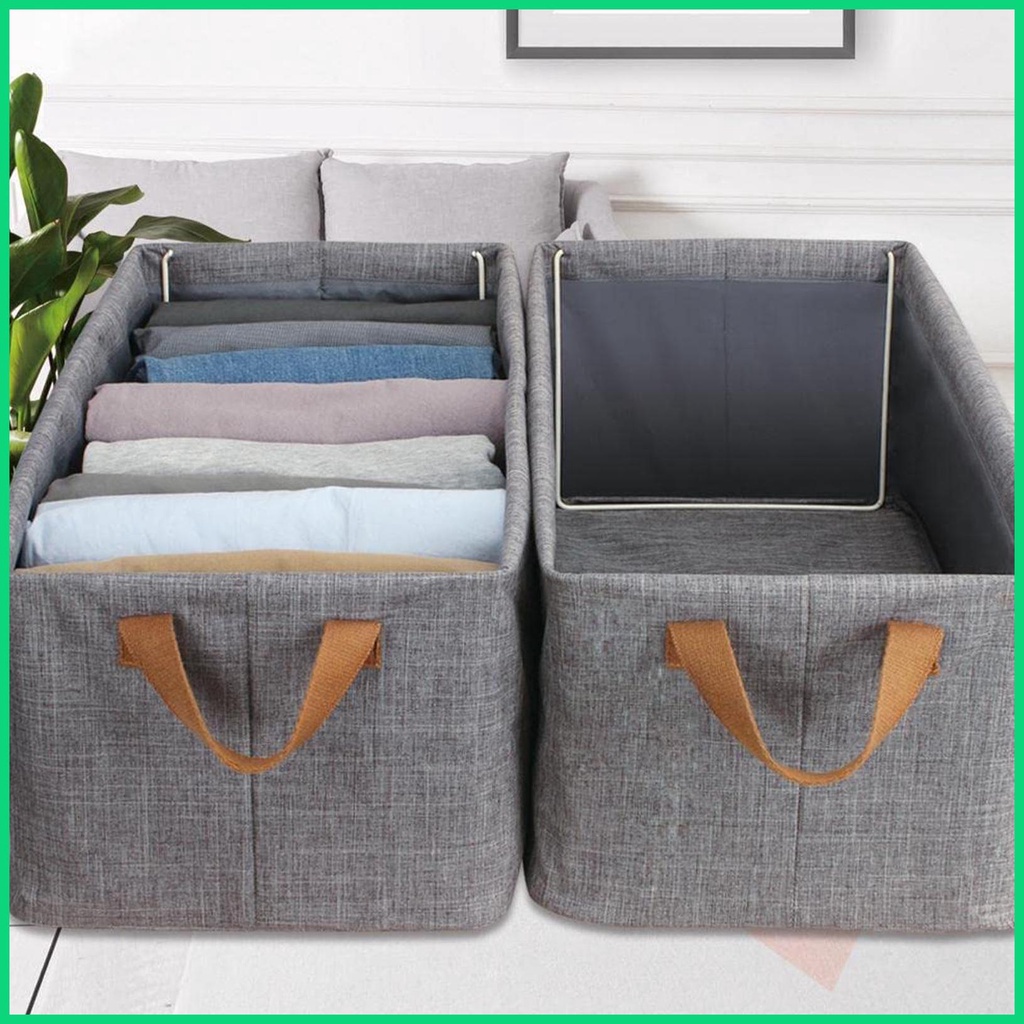 Hộp Đựng Đồ Chơi / Sách Kích Thước Lớn Có Thể Gấp Gọn Tiện Dụng Cho jiwvn Jwvn