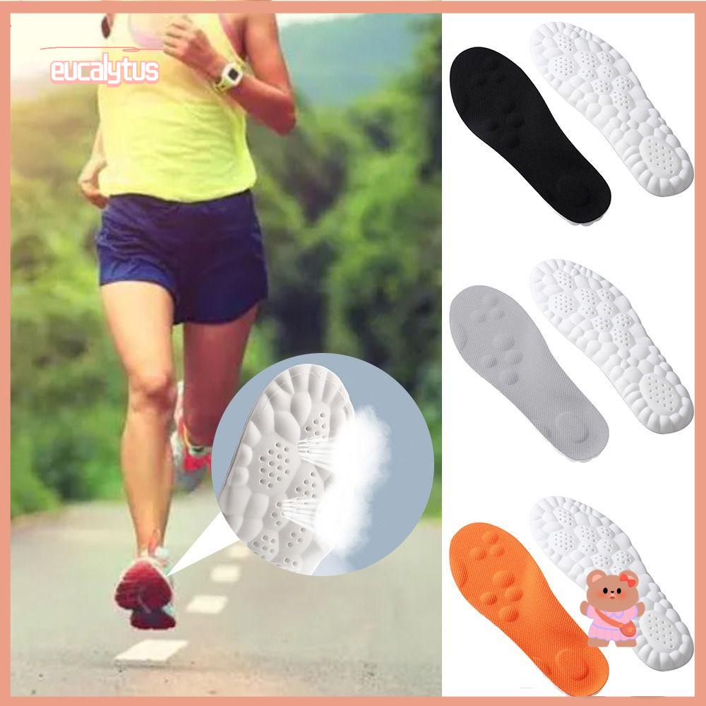 Eutus Miếng Lót Giày Công Nghệ Đám Mây 4D Mềm Mại Thoáng Khí Thấm Hút Sốc