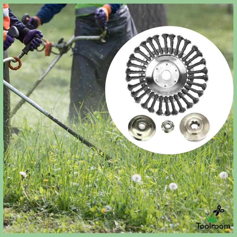 Đầu Cắt Cỏ Bằng Dây Thép Có Thể Xoay Tiện Dụng