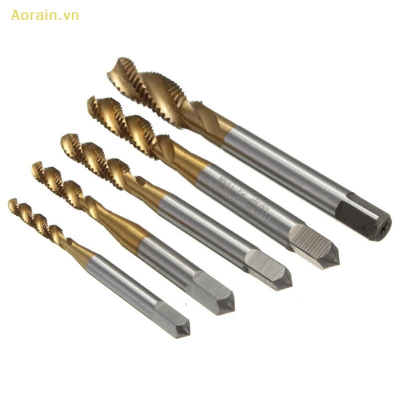 Bộ Mũi Khoan Xoắn M3 M4 M5 M6 M8 HSS Tốc Độ Cao Chuyên Dụng