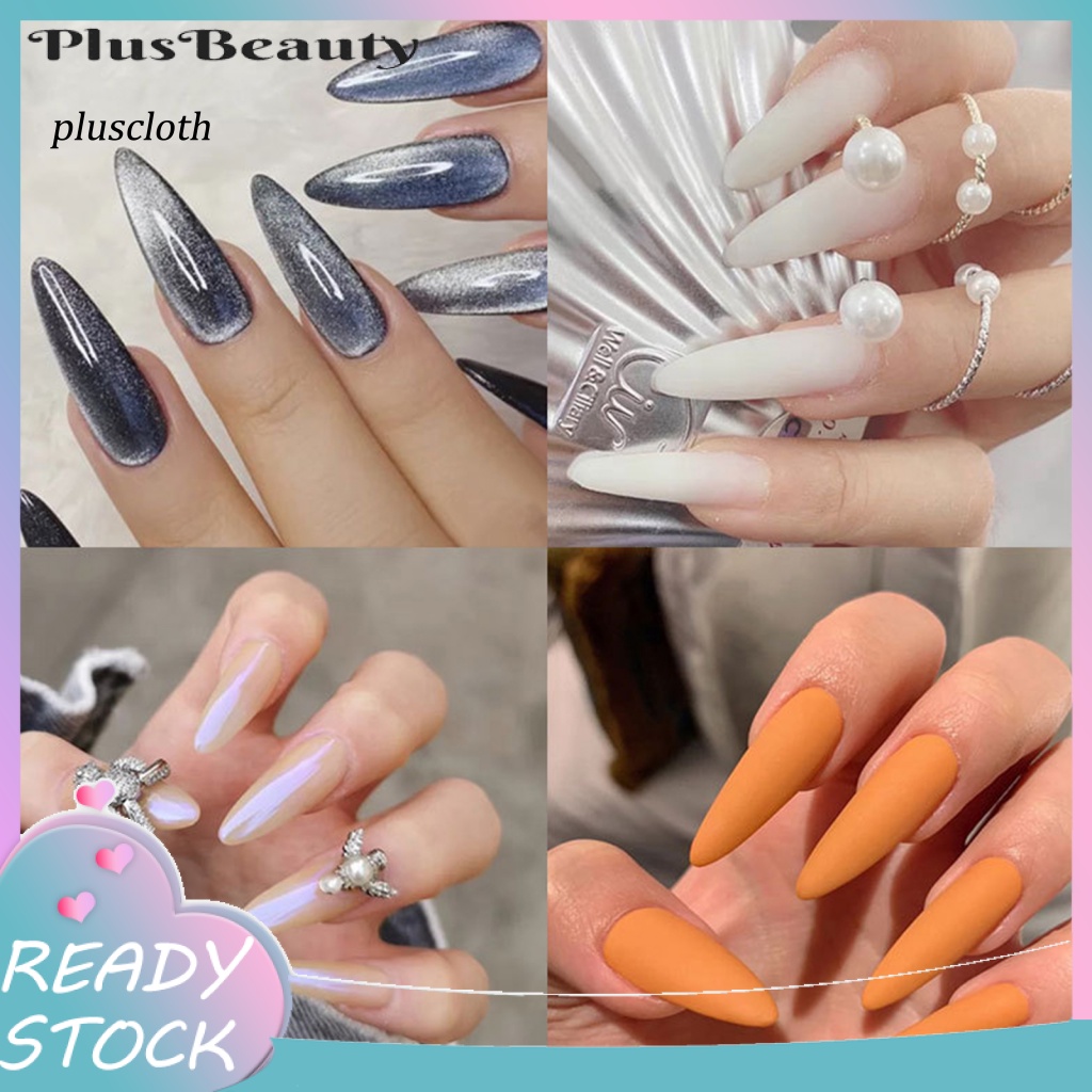 Bộ 100 Móng Tay Giả Che Phủ Toàn Diện Mượt Mà