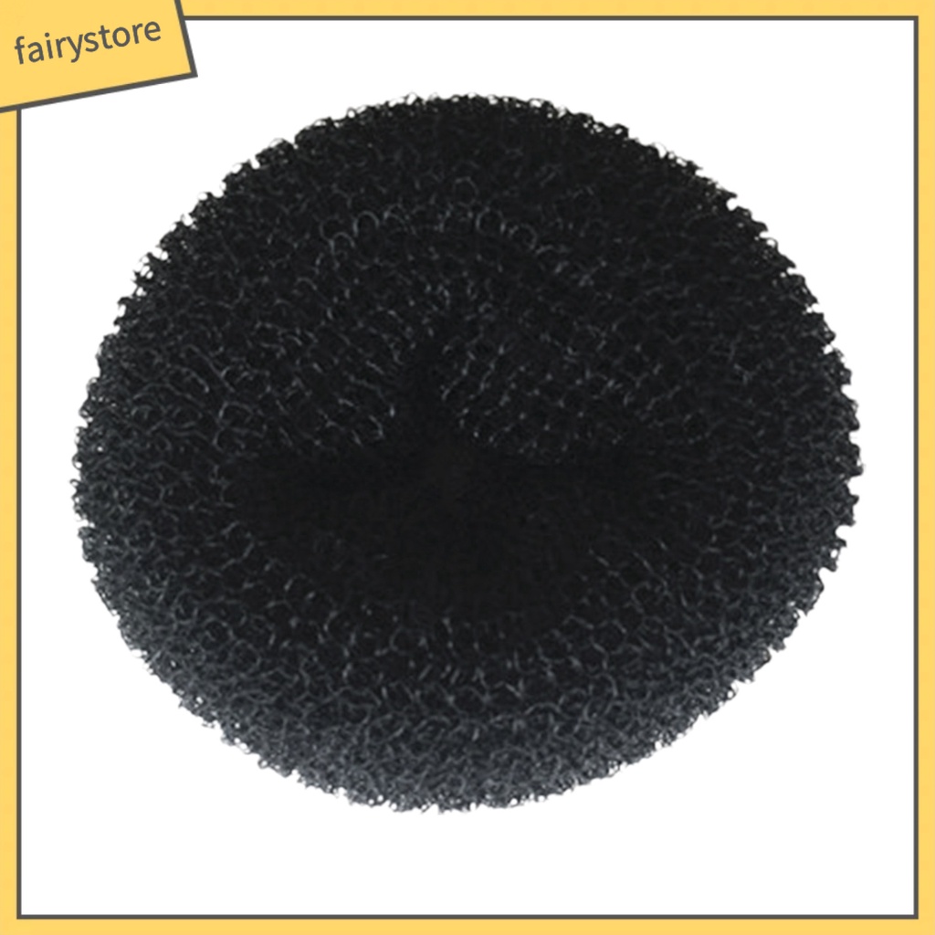 Set 10 Dây Buộc Tóc Co Giãn Mềm Mại Màu Trơn Tiện Dụng