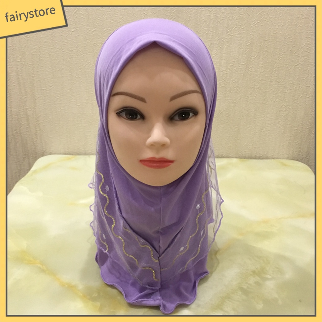 [FRO] Khăn Quàng Cổ Trẻ Em Hình Sóng Không Dễ Biến Dạng Lưới Quấn Đầu Chơi