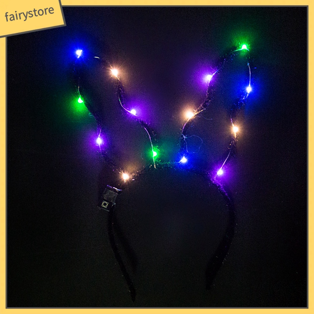 Băng Đô Cài Tóc Hình Quả Bầu Có Đèn LED Độc Đáo Cho Bé