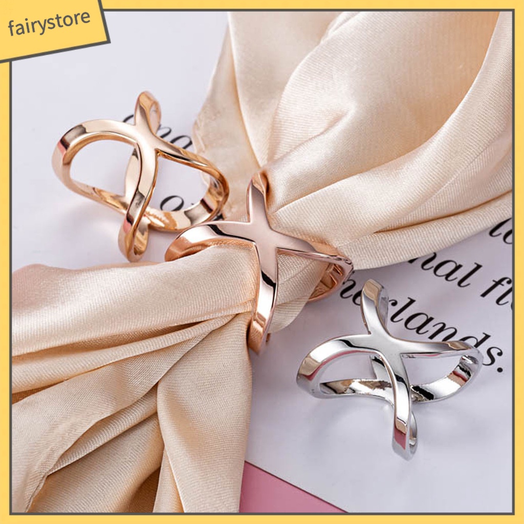 [FRO] Ghim Cài Khăn Choàng Cổ Bằng Hợp Kim Thanh Lịch Đẹp Mắt Dành Cho Bạn Gái