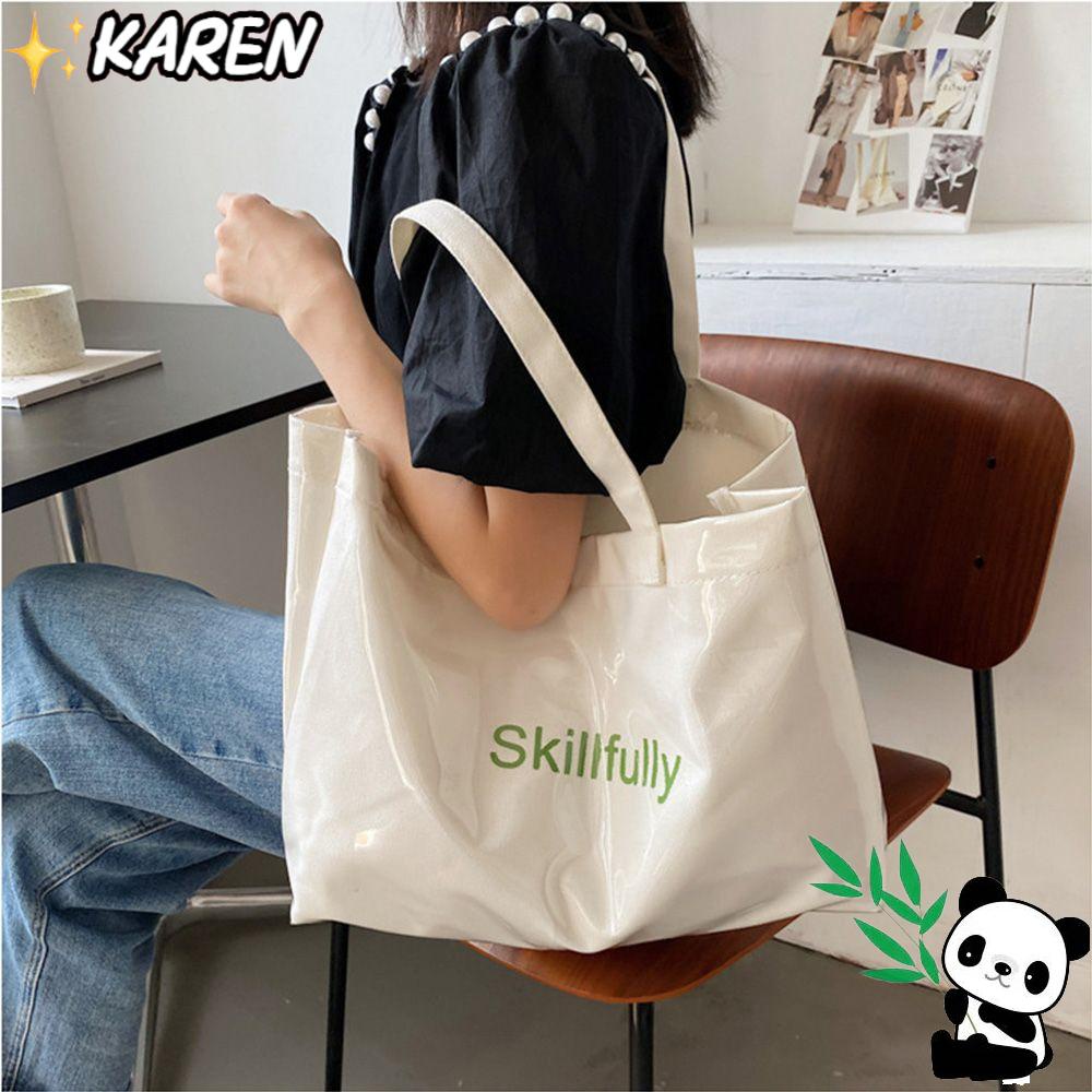 Túi Xách Tay Bằng PVC Thân Thiện Với Môi Trường Chống Nước Di Động Cho Nữ