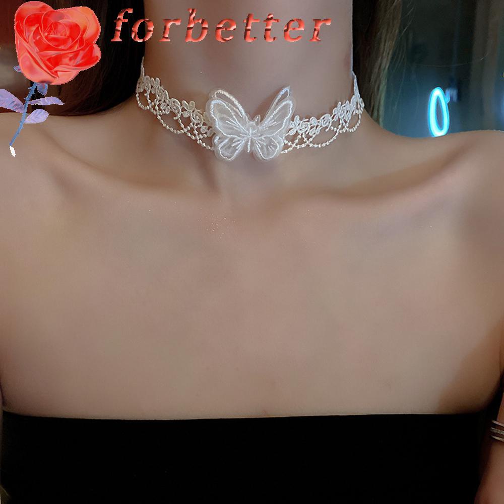 Vòng Cổ Ren Hoa Thiết Kế Tinh Tế Thời Trang Cho Nữ