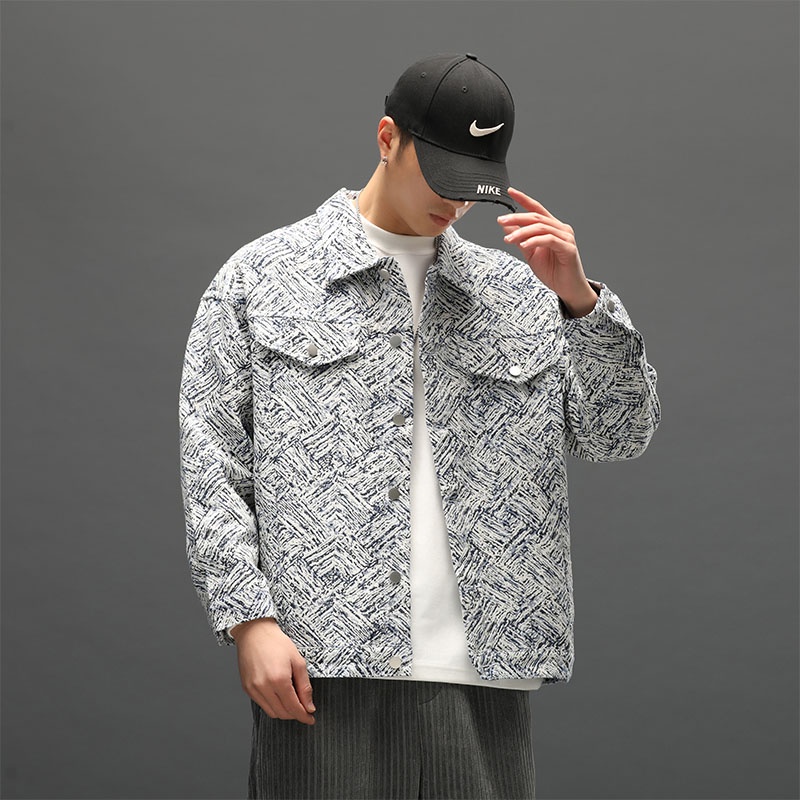 Áo Khoác Denim Dáng Rộng Phong Cách Thời Trang Xuân Thu 2023