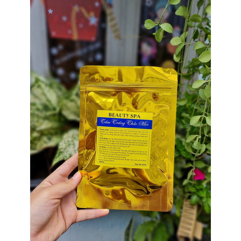[Sỉ-Rẻ] Tắm trắng thảo mộc Beauty Spa