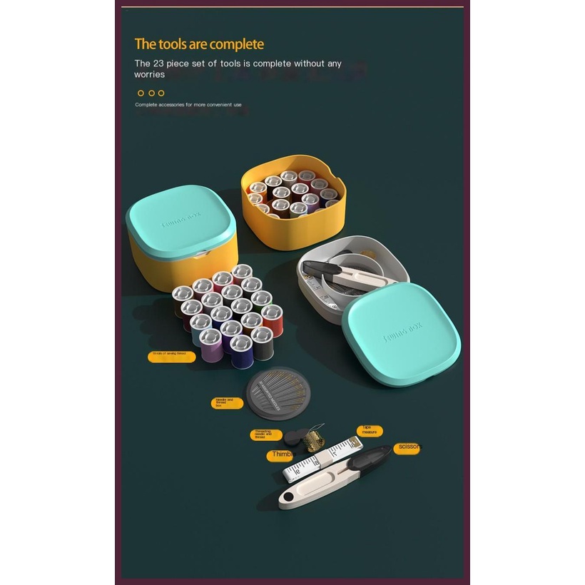 Hộp Đựng Dụng Cụ May Vá Thủ Công Đa Năng Chất Lượng Cao