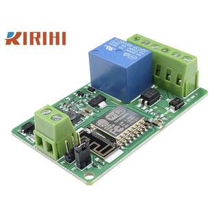 Mô đun chuyển tiếp wifi ririhi esp8266 esp-12f 220v10a dc7-30v chuyên dụng