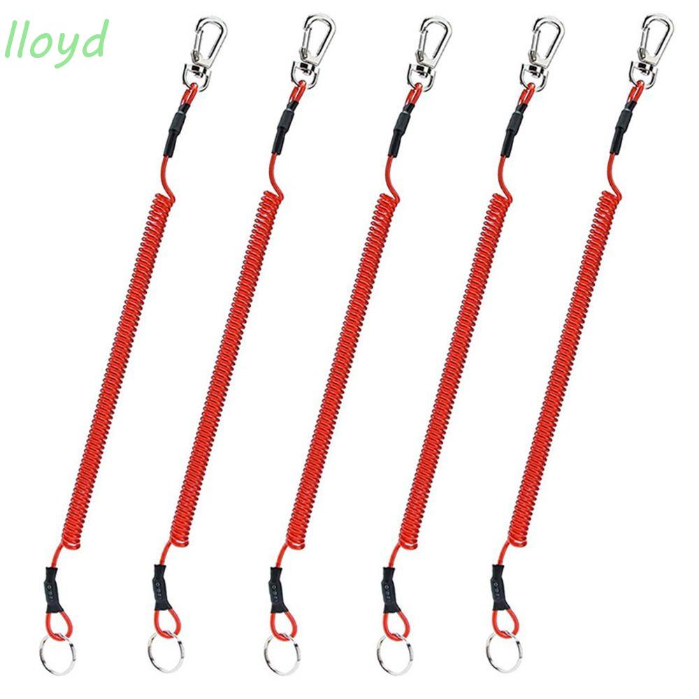 Lloyd Dây Lò Xo Móc Chìa Khóa Đa Năng Co Giãn An Toàn