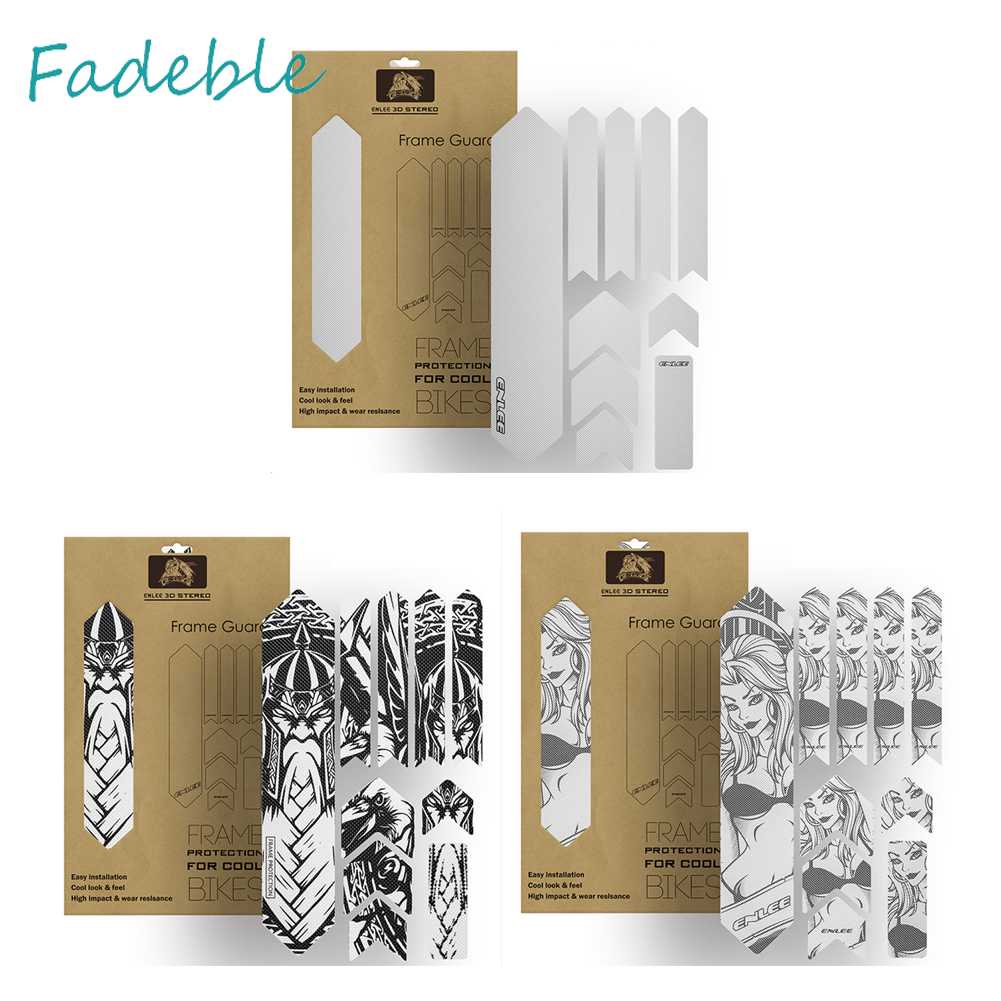 Miếng Dán Bảo Vệ Khung Xe Đạp Leo Núi Chống Thấm Nước Tháo Rời