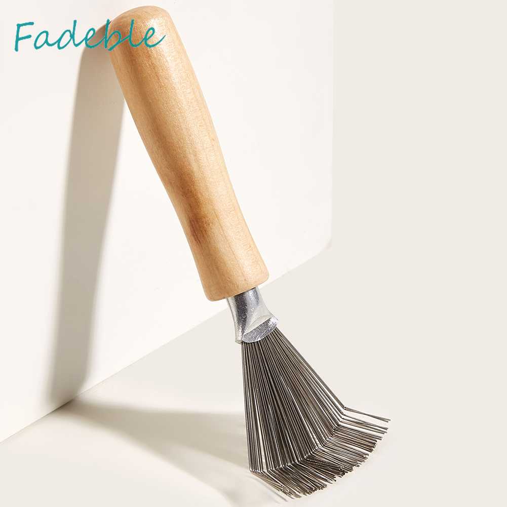 Dụng Cụ Vệ Sinh Lược Gỗ Có Thể Tháo Rời Tiện Dụng