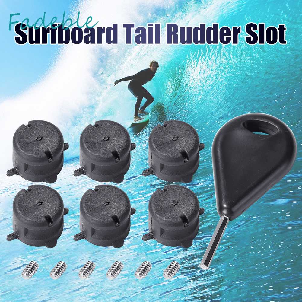 Set 6 Phụ Kiện Chuyên Dụng Cho Ván Lướt Sóng FCS Fin G5