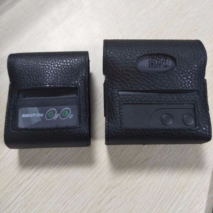 Túi Da Đựng Máy In Nhiệt bluetooth 58mm 80mm Chống Bụi Ốp