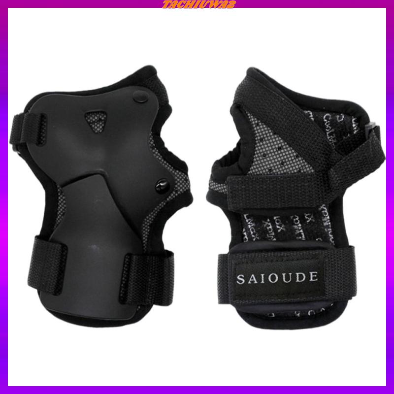 Set 2 Cặp Đai Quấn Bảo Vệ Cổ Tay An Toàn Khi Trượt Ván / Trượt Tuyết