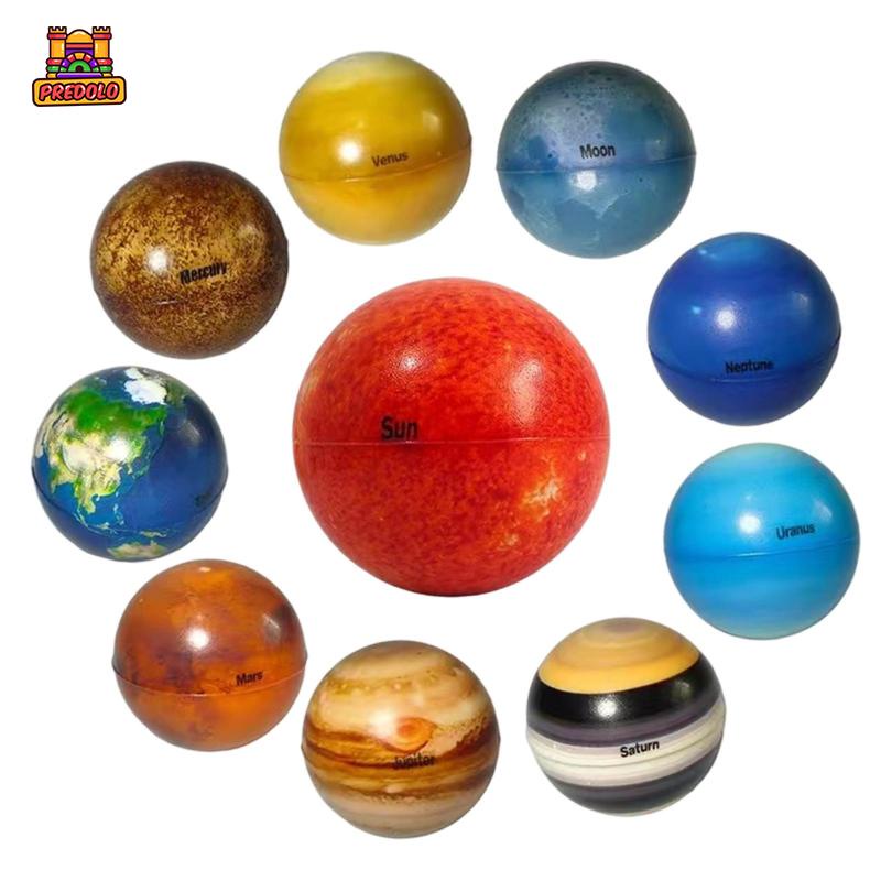 Predolo  Set 10 Hệ Mặt Trời Hình Hành Tinh Dải Ngân Hà Trang Trí Bàn Tiệc Cho Bé