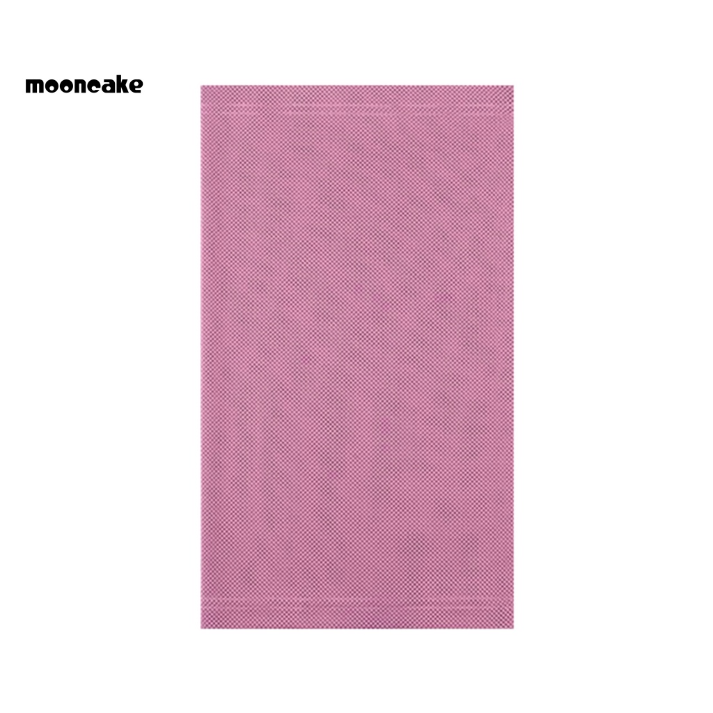 < Mooncake > Khăn Lau Cổ Tay Thể Thao Làm Mát Màu Trơn Thoải Mái