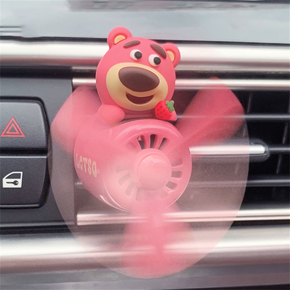 72km xe làm mát không khí Disney Hako gấu hương thơm xe hơi khuếch tán điều hòa không khí quạt thông gió trang trí nội thất xe hơi nước hoa xe hơi Nguồn cung cấp nước hoa