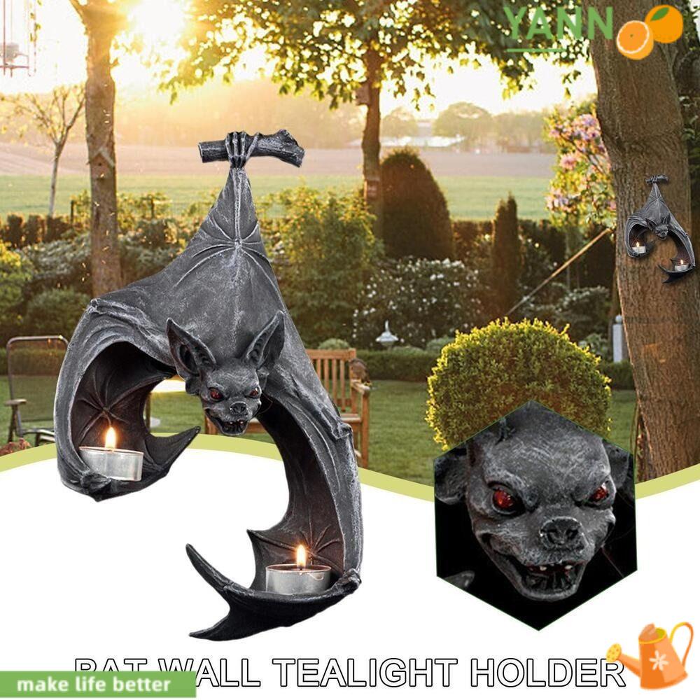 Giá Đỡ Đèn Gắn Tường Hình Dơi 1 Bằng Nhựa Resin Độc Đáo Trang Trí Nhà Cửa /