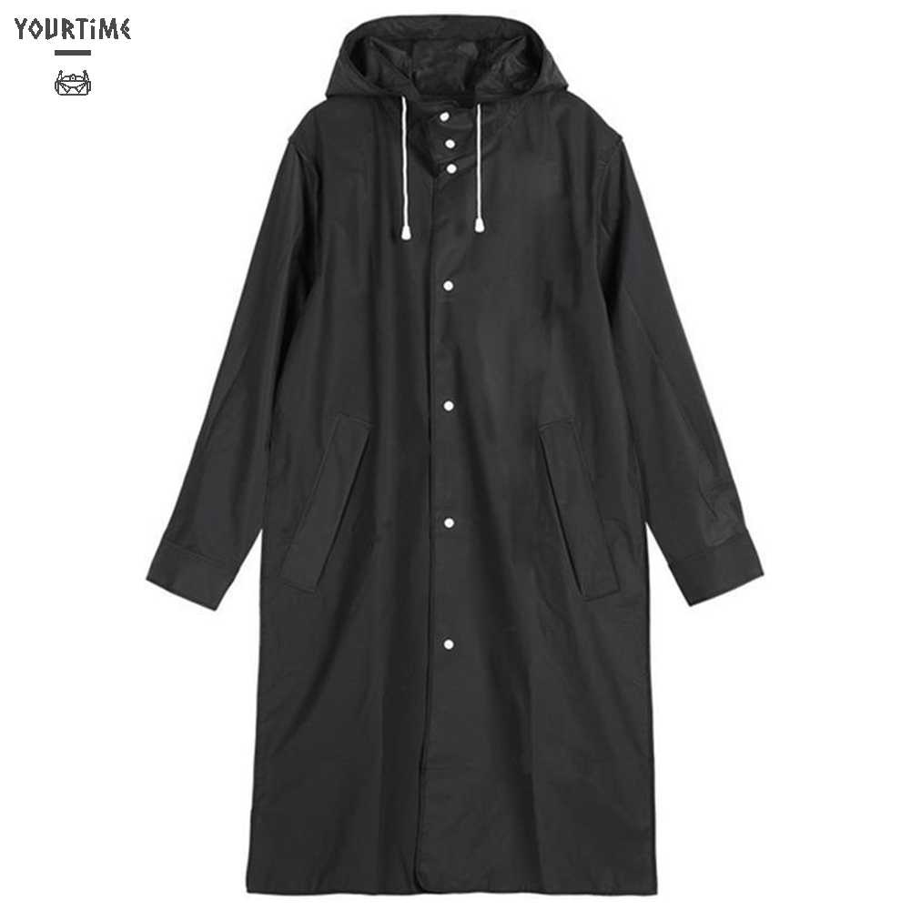 Áo Mưa Dáng Dài Chống Thấm Nước Có Mũ Trùm Tiện Lợi Dành Cho Nam Và Nữ