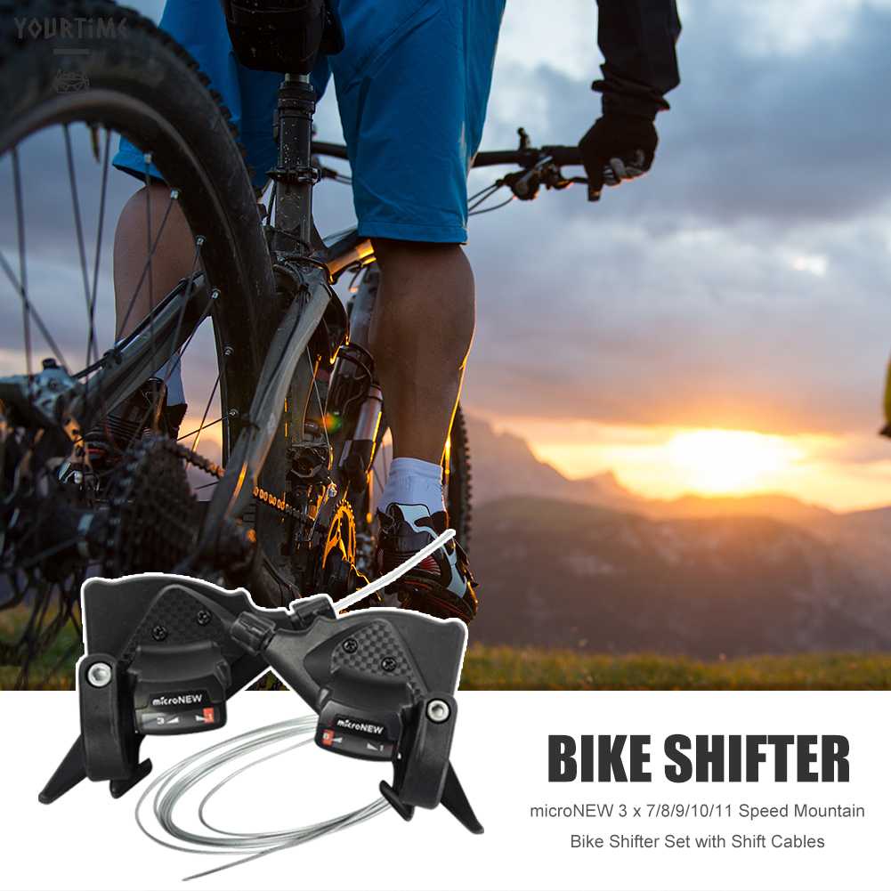 Micronew Bộ Cần Sang Số Xe Đạp Leo Núi Tốc Độ 3X7 / 8 / 9 / 10 / 11