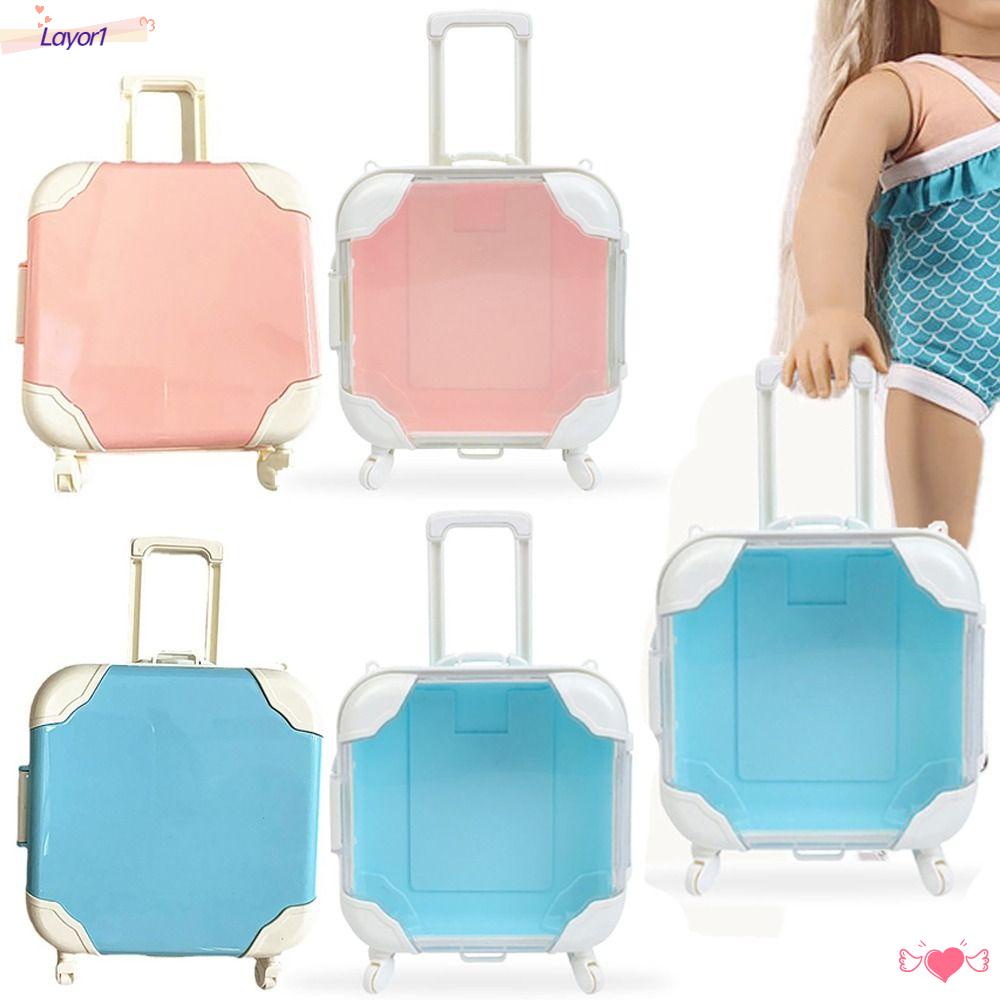 Va Li Kéo Mini 1 / 18 Inches Cho Nhà Búp Bê