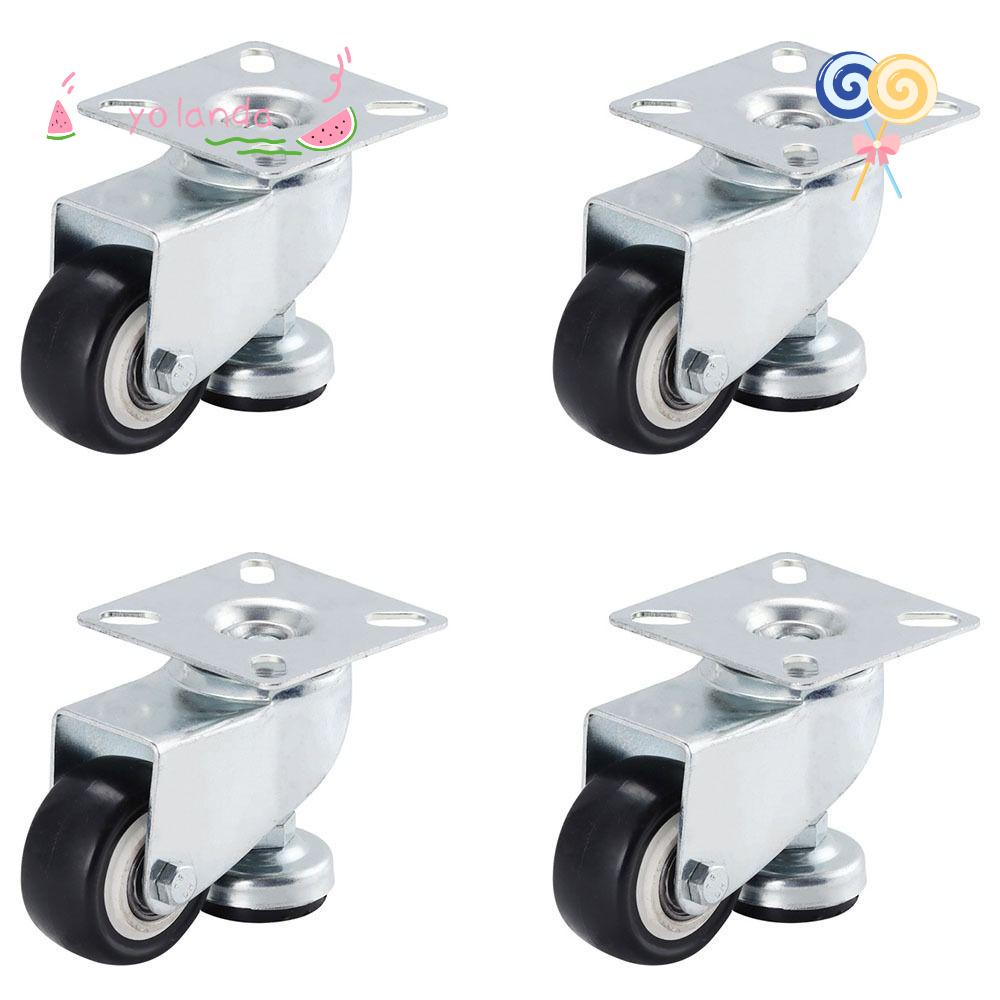 Bộ 4 Bánh Xe Đẩy Chịu Lực 1800 Lbs Chất Lượng Cao