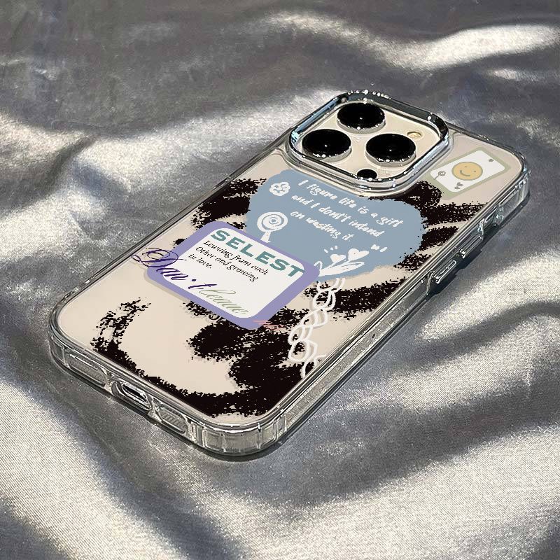 ✅Ốp Điện Thoại Mềm Chống Sốc Họa Tiết Graffiti Cho Iphone 7max 14Pro 128 1113 KHJ6