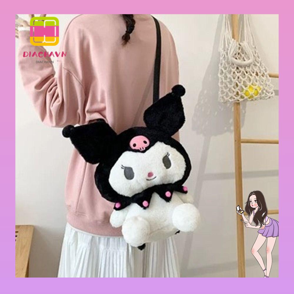 Túi Đeo Vai Mini Hình Cinnamoroll Nhồi Bông Dễ Thương