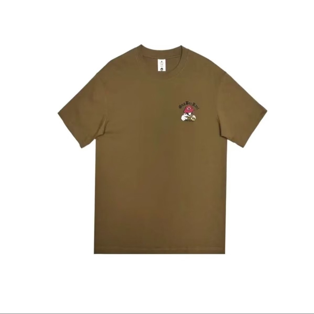 Áo Thun 100% Cotton Tay Ngắn Cổ Tròn In Họa Tiết Hoạt Hình Thời Trang Mùa Hè Cho Nam