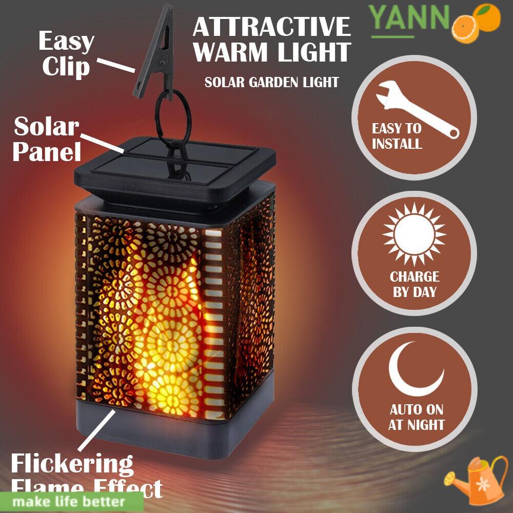 Đèn Led 1 Bóng Hình Ngọn Lửa Chống Nước Trang Trí Sân Vườn