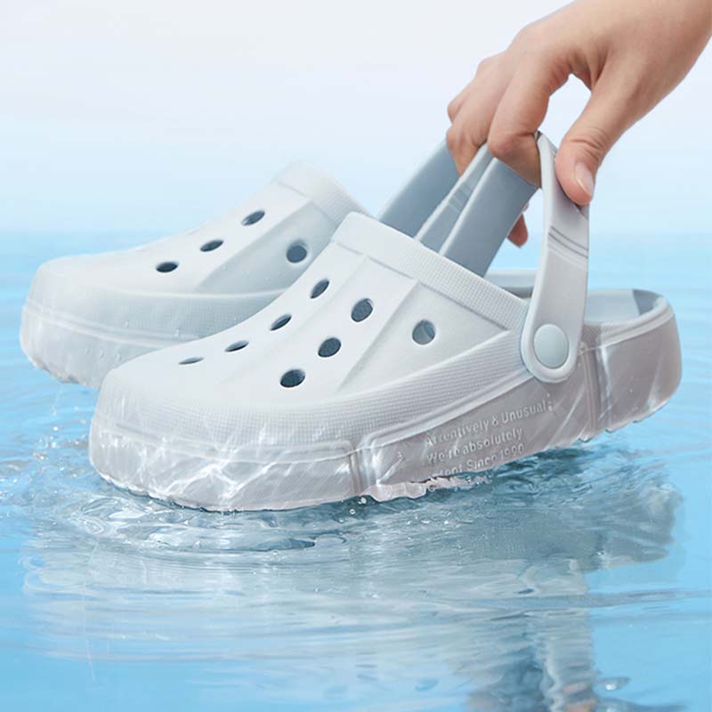CAMEL SPORTS Sandal lỗ bít mũi đáy dày chống trượt mùa hè cho nữ