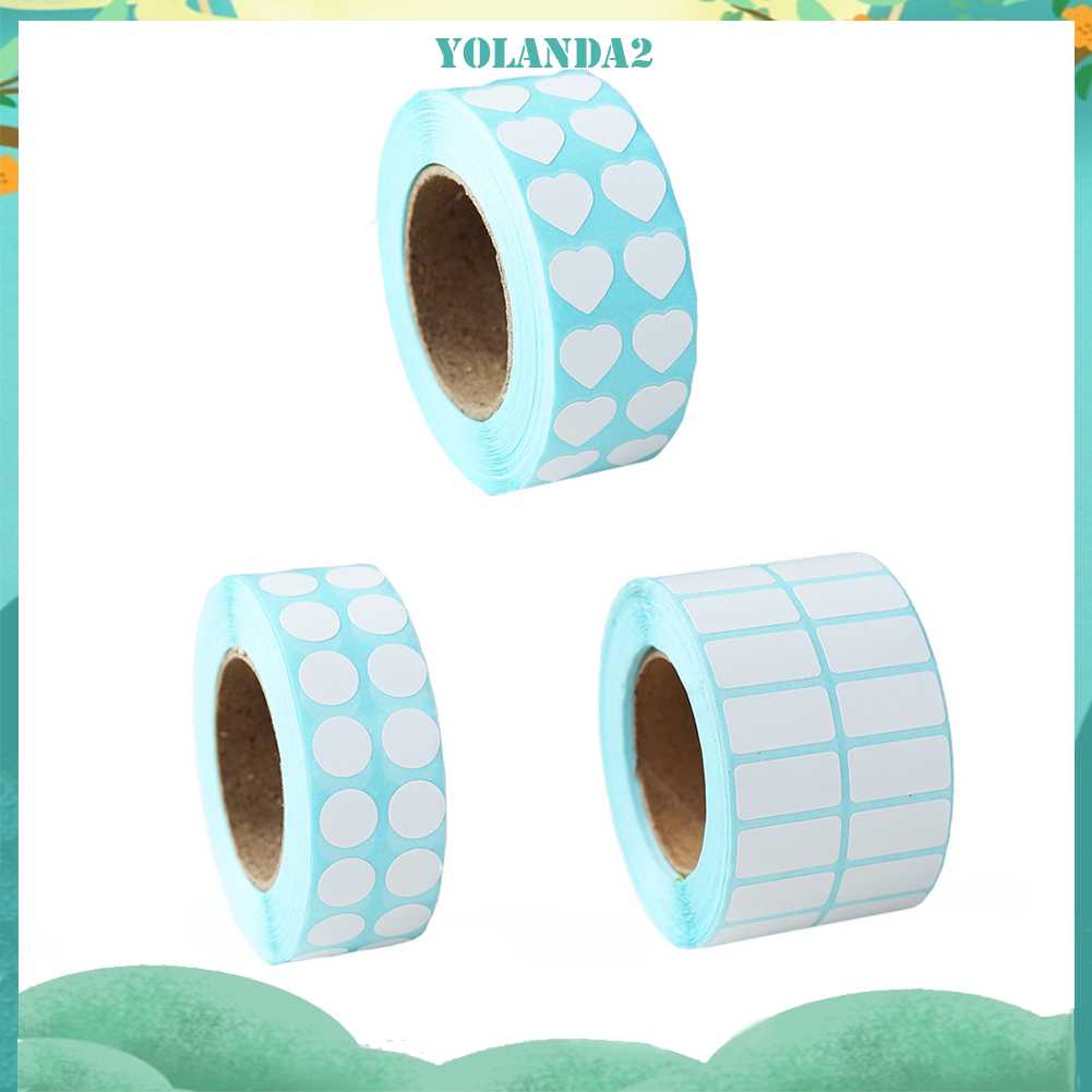 Bộ 3000 Nhãn Dán Tự Dính Dùng Trang Trí Văn Phòng Tiện Dụng