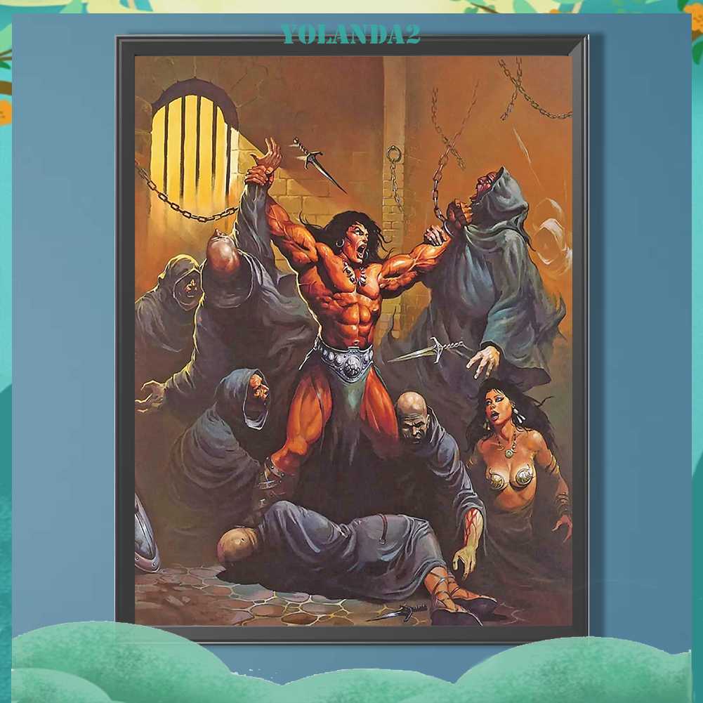 Bộ Tranh Đính Đá 5D Toàn Diện Họa Tiết Rebellion Độc Đáo DIY Dùng Trang Trí Nhà Cửa