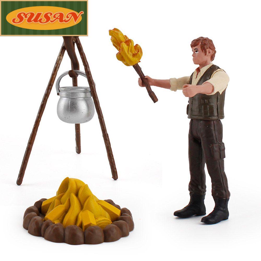 Bộ Mô Hình Đồ Chơi Bằng Nhựa Dùng Trang Trí Bàn Cát