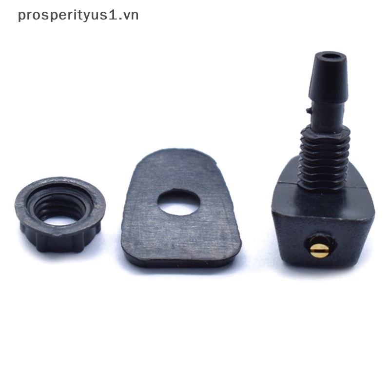 1 [prosperityus1] Bộ 3 Vòi Phun Nước Rửa Kính Chắn Gió Ô Tô Thông Dụng DIY