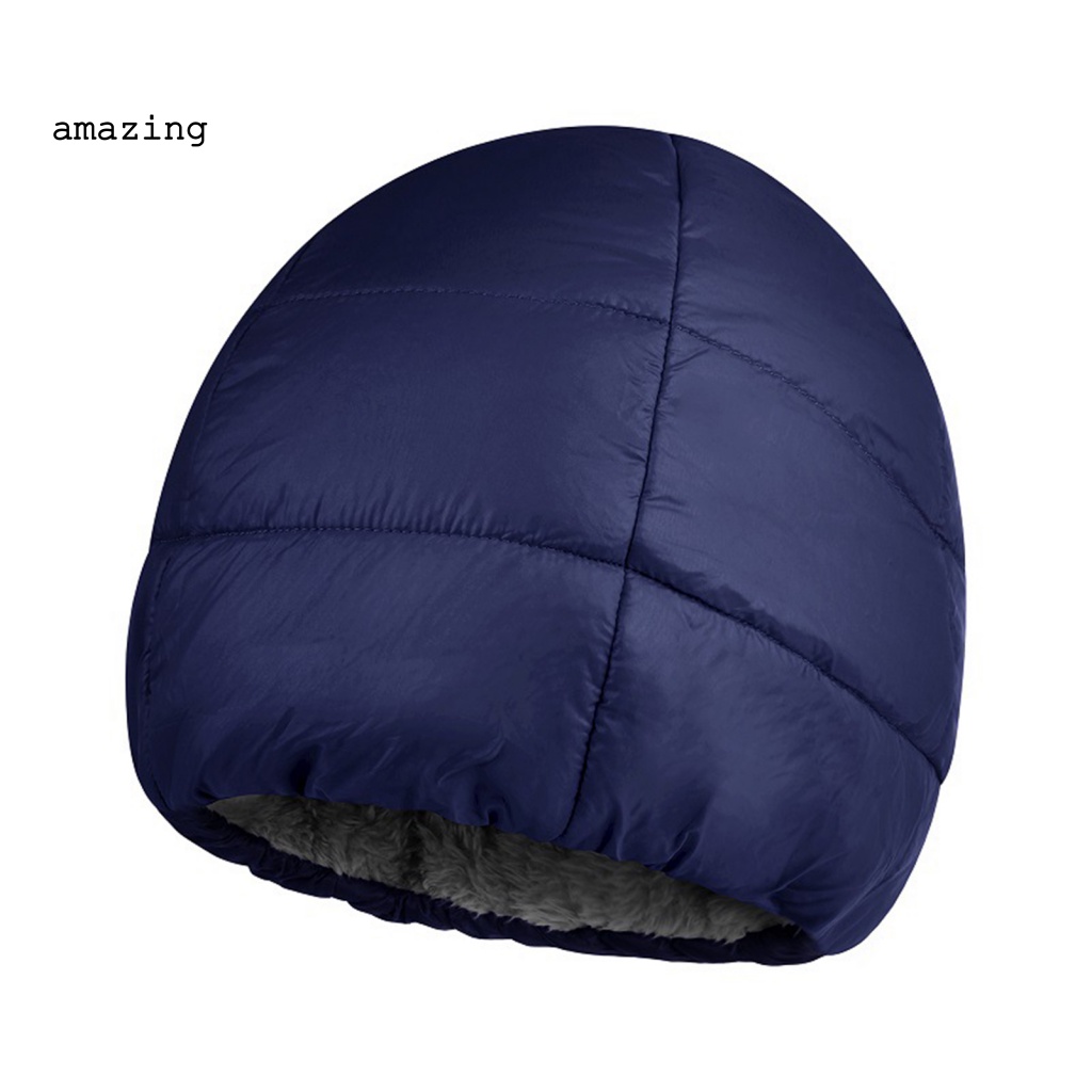 Mũ Đi Xe Đạp Unisex Bằng Vải Bông Chống Gió Co Giãn Thoải Mái Mặc Vào Mùa Đông