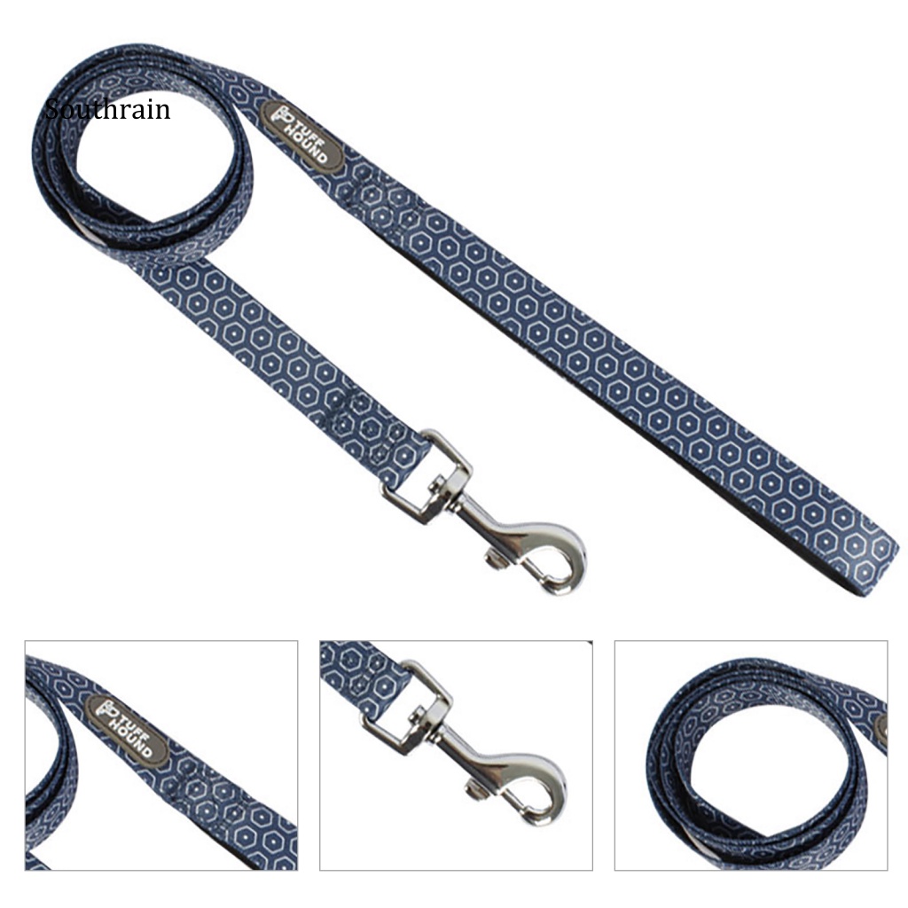 Dây Dắt Thú Cưng Đi Dạo Họa Tiết Hình Học Độ Bền Cao