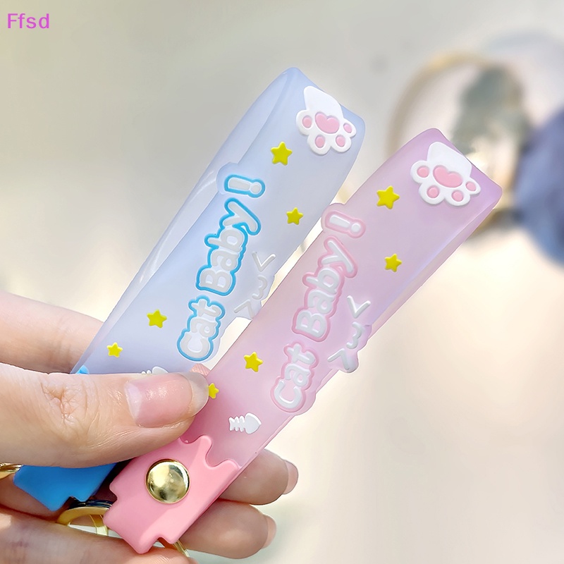 {Ffsd} Móc Khóa Hình Mèo Hoạt Hình Dễ Thương Trang Trí Túi Xách * Hàng Bán Chạy