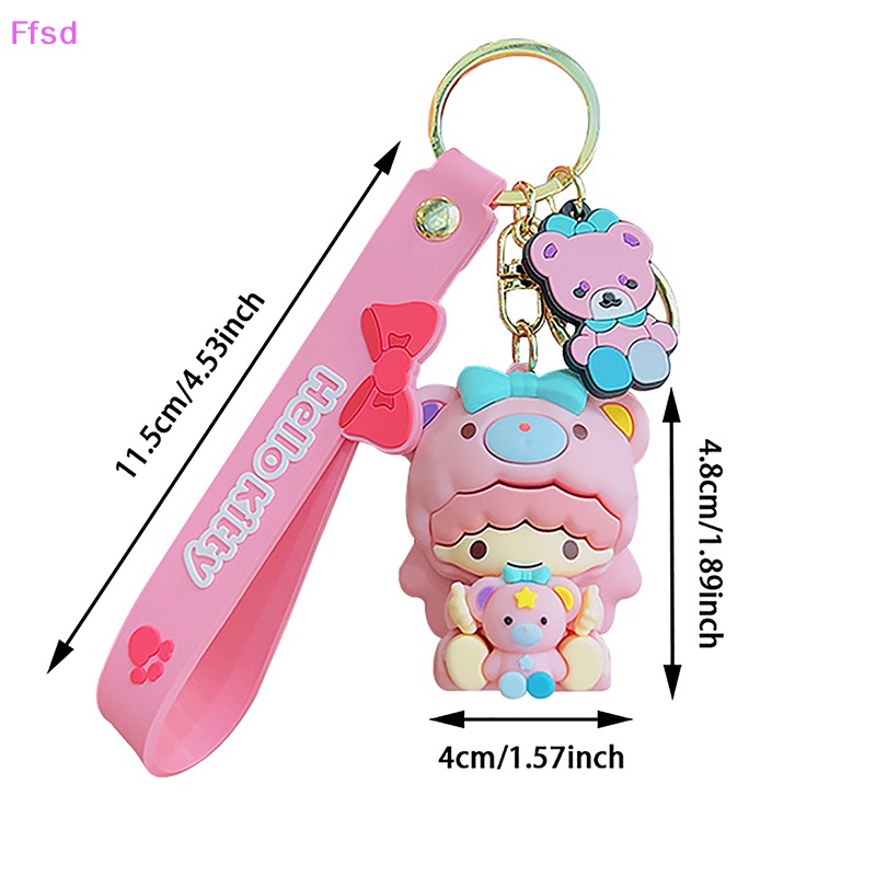 {Ffsd} Móc Chìa Khóa Xe Hơi Họa Tiết Kuromi Hello Kitty Cinnamoroll Dễ Thương Dùng Làm Quà Tặng Cho Bạn Bè * Hàng Bán Chạy