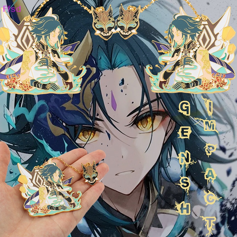 {Ffsd} Huy Hiệu Cài Áo Bằng Kim Loại Hình Game Genshin Hoạt Hình Làm Quà Tặng Trang Sức / Túi Xách Corsage * Bán Chạy