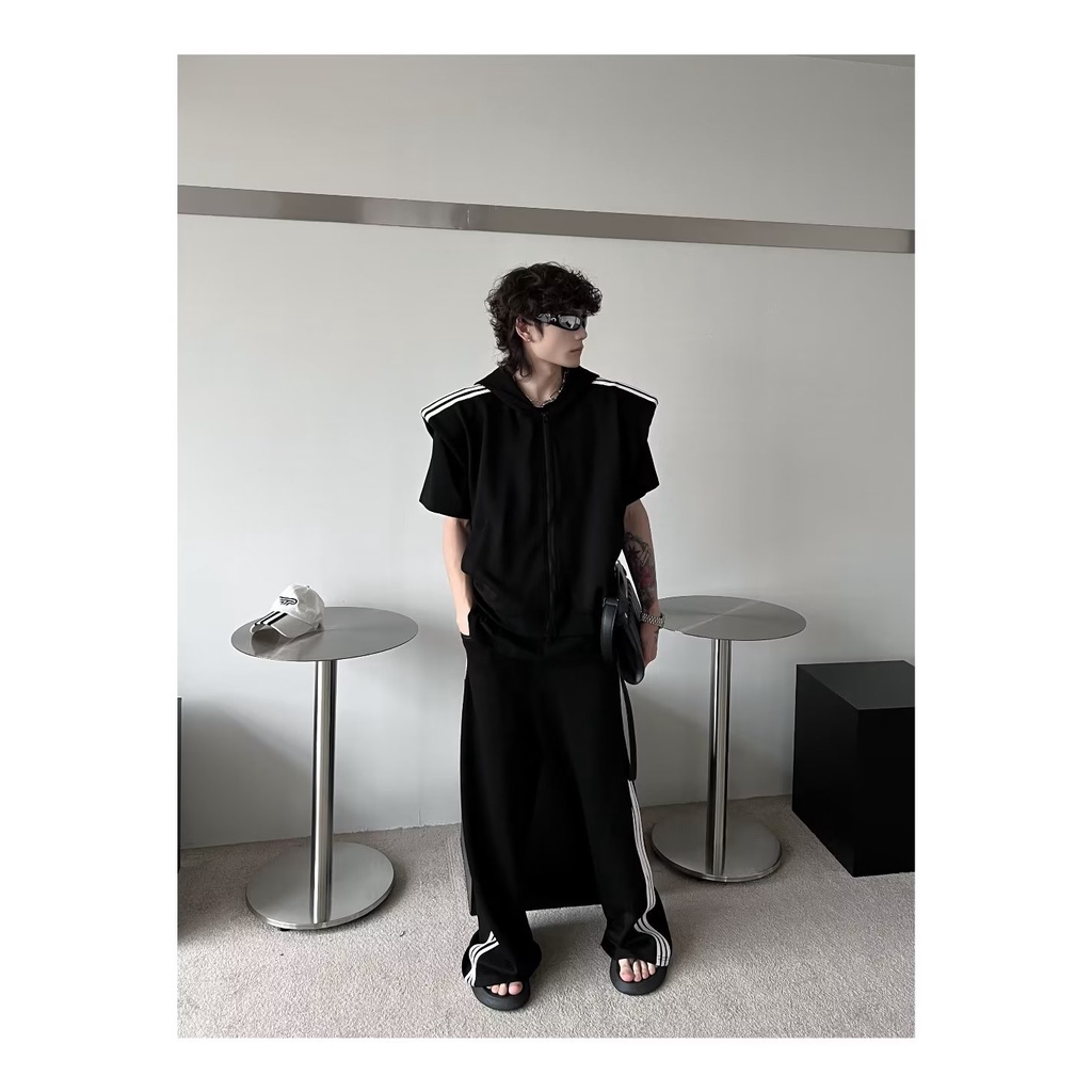 Quần Thể Thao Ba Tất Ống Rộng Thời Trang Mùa Hè Dành Cho Nam 2023