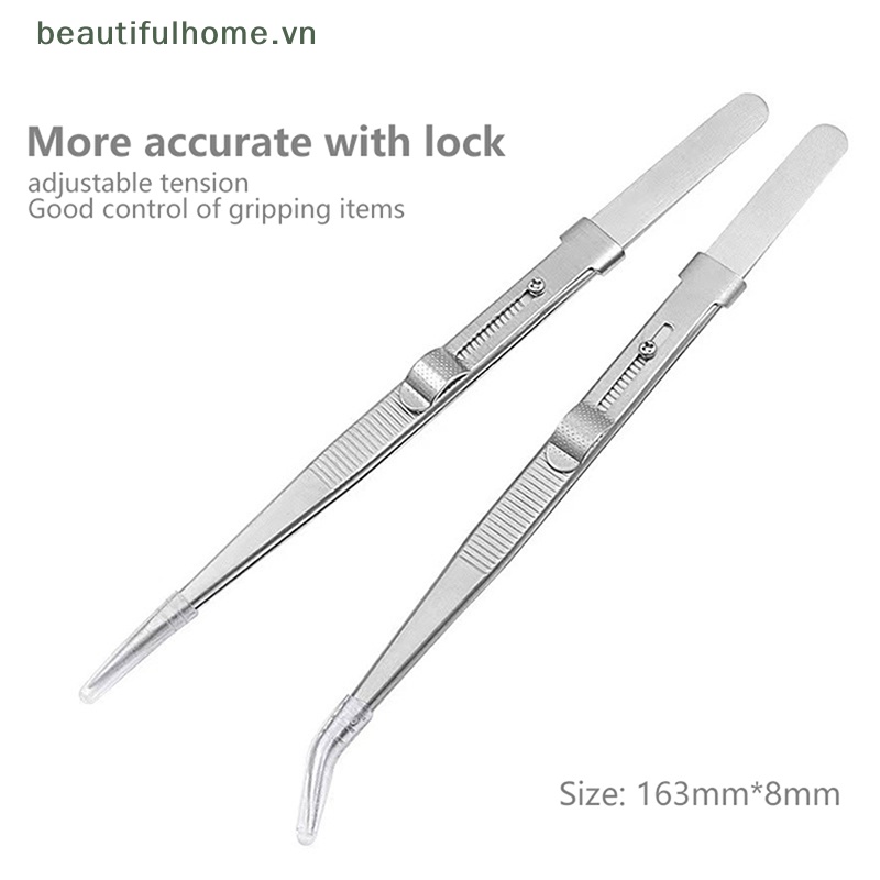 Nhíp Cố Định Bằng Thép Không Gỉ Chuyên Dụng Cho Tự Làm Trang Sức