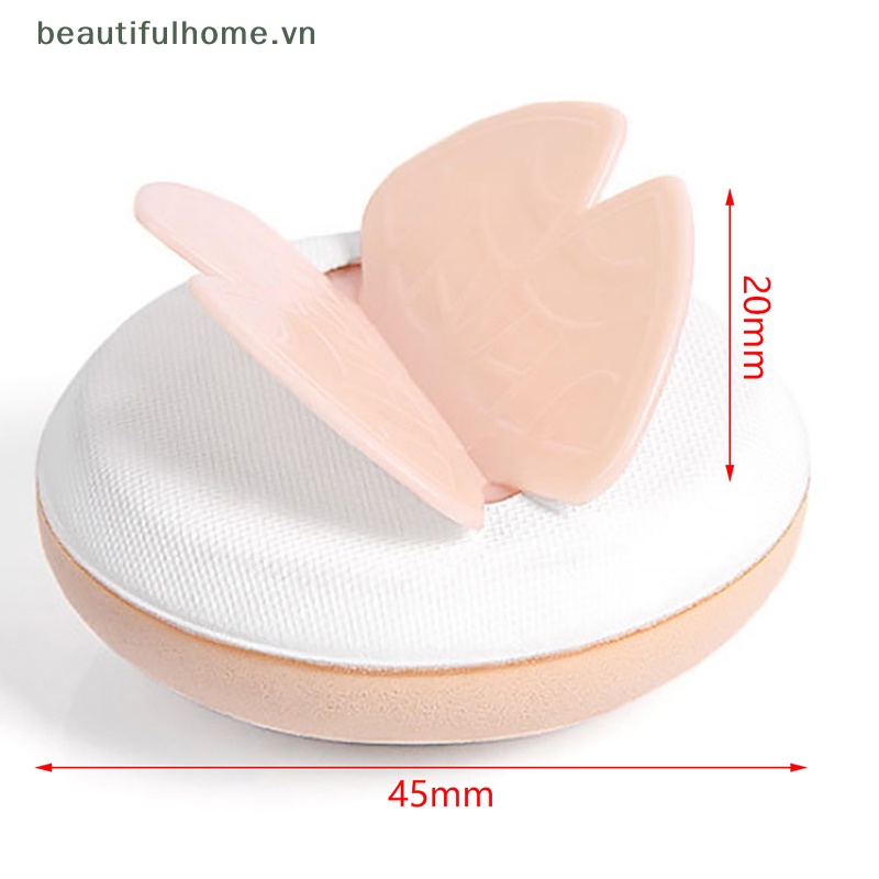 Bông Mút Trang Điểm Mềm Mại Hình Bươm Bướm