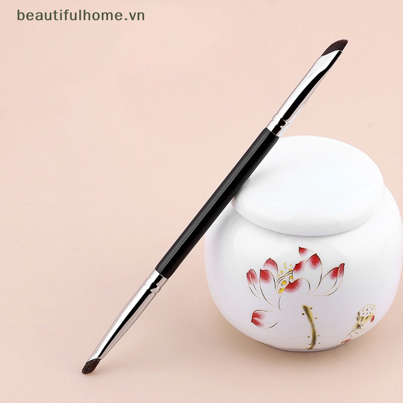 Cọ Trang Điểm Hai Đầu Góc Nghiêng Dùng Kẻ Mắt / Lông Mày