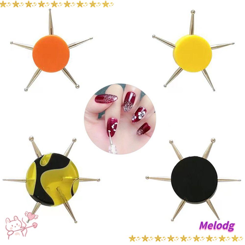 Bút Khoan Móng Tay 6 Đầu Màu Đen Chuyên Dụng